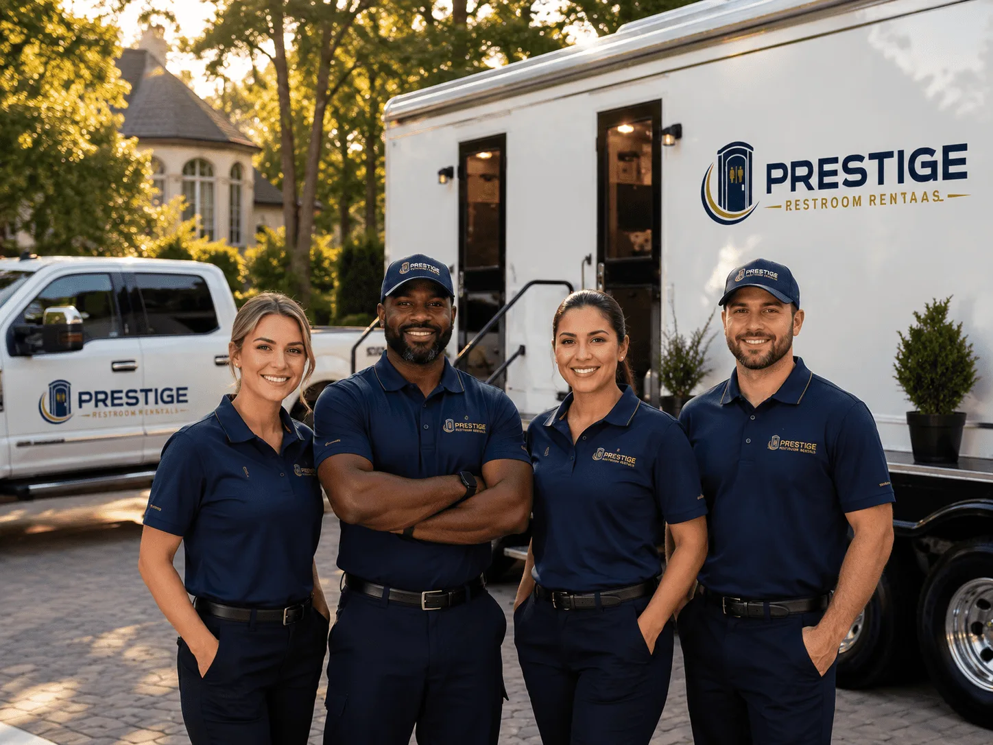 Trusted Luxury Portable Restrooms company in Burnham, PA